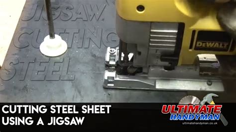 how to cut metal sheeting|cutting sheet metal with jigsaw.